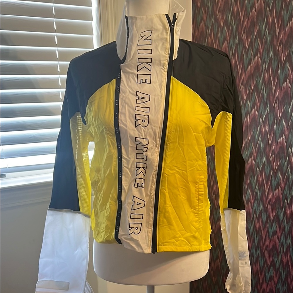 Nike Yellow and Black running Jacket